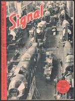 1943 a Signal német háborús lap 4. száma (febr. 2.), különféle érdekes írással és képpel a világháborúról, magyar nyelven, jó állapotban