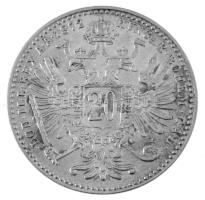 Ausztria 1872. 20kr Ag "Ferencz József" (2,76g) T:AU Austria 1872. 20 Kreuzer Ag "Fra...