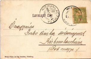 1906 Felsőireg (Iregszemcse), Református templom. Merbl Fülöp és Fiai kiadása (EB)