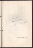 Papp Árpád: Metszéspontok. hn., 1972, (Kaposvár, Somogy m. Nyomdaipari Vállalat-ny.), 25+3 p. 2. kia...