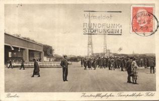 Berlin central airport Tempelhofer Feld