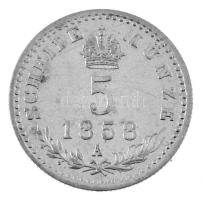 Ausztria 1858A 5kr Ag "Ferenc József" T:XF karc, kis ph /
Austria 1858A 5 Kreuzer Ag &quo...