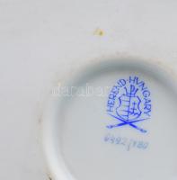 Herendi Viktória mintás oroszlánkörmös kínáló, jelzett, hibátlan, d: 14,5 cm, m: 7,5 cm