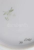 Pirkenhammer antik csésze alátéttel, jelzett, kis kopással, d: 11 cm