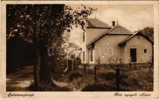 1926 Balatonszárszó, Alsó nyugati villasor (EK)