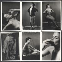 Amatőr erotikus fotó tétel, 17 db, 6,5×9,5 cm