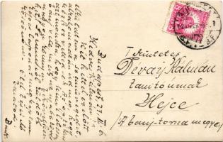 1927 Dohnányi Ernő zeneszerző, karmester, zongoraművész, zenepedagógus 50 éves, zongorázás közben a ...