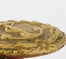 Osztrák-Magyar Cs. és Kir. Dunaflottilla, tiszti réz övcsat, d: 35 mm