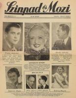 1938 Színpad és Mozi 2 db száma és 1 db műsor + Poór Lily szórólap