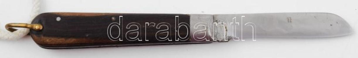 Osztrák-Magyar Cs. és Kir. Haditengerészet, legénységi bicska, jelzett: Stoosz (Stósz, Wlaszlovits-f...