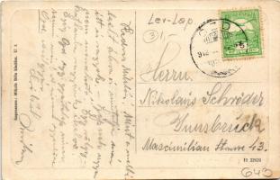 1913 Ózd, Acélgyár, Sugár út. Mikola Béla kiadása (fl)