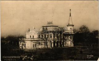 1931 Budapest XVI. Rákosszentmihály, Krajcsovics villa. Stróbl J. Nándor fényképész saját kiadása, eredeti felvételei után (EK)