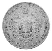 1852B 20kr Ag "Ferenc József" T:AU /
Hungary 1852B 20 Kreuzer Ag "Franz Joseph"...