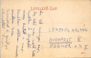 Herkulesfürdő, Baile Herculane; Theresienhof / Teréz udvar. R. Krizsány kiadása / street view, spa