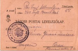 1915 Kézzel rajzolt Tábori Postai Levelezőlap, török férfiak / hand-drawn field postcard with Turkis...