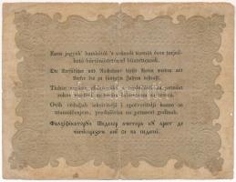 1848. 10ft "Kossuth bankó" "FÜ. 6882 21" T:VG hajtás mentén szakadás
Adamo G111