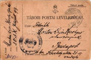 1915 Tábori Postai Levelezőlap, katona, művész aláírásával / field postcard, soldier, artis signed +...