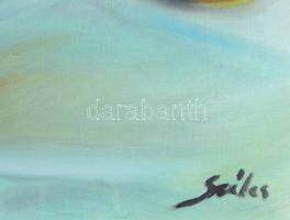 Olvashatatlan jelzéssel: Csendélet kávédarálóval. Olaj, vászon. 68x49 cm