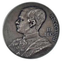 Ausztria 1898. "Ferenc József uralkodásának 50 éves jubileumára 1848-1898" kétoldalas, per...