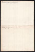 cca 1933 Kankovszky (Kankowsky) Ervin (1884-1945) fotográfus felvételei, 15 db nagyméretű fotó (sajt...