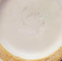 Gorka Iparművészeti váza, jelzett, alján kis pattogzással, m: 16 cm