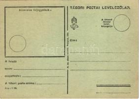 Hazafelé... 102. gk. szero. kiadása. Tábori Postai Levelezőlap / WWII Hungarian military art postcar...