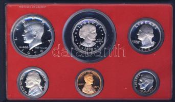 USA 1979. 1c-1/2$ 6klf db, szettben T:PP