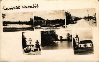 1940 Uzon, Usendorf, Ozun; részletek / multi-view postcard (EK)