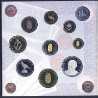 1997. 50f-200Ft 10klf db, benne 200Ft Ag "Deák", szettben T:PP Csak 3000db!