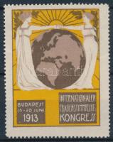 1913 A Nők Egyenjogúságáért Kongresszus Budapest levélzáró