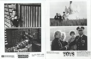 Amerikai filmek fotói, 10 db, 26×20 cm