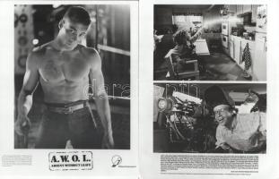 Amerikai filmek fotói, 10 db, 26×20 cm