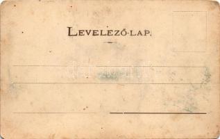 Lippa, Lipova; vasútállomás, templom. Krivány György kiadása / Kirche, Station / railway station, ch...