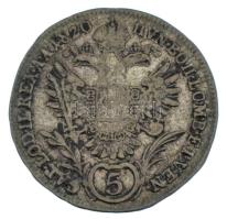 Ausztria 1820A 5kr Ag "I. Ferenc" T:F patina Austria 1820A 5 Kreuzer Ag "Franz I"...