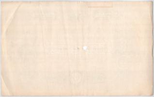 Nagybiccse 1896. "Takarék- és Hitelintézet Részvény-Társaság Nagy-Bittsén" névre szóló rés...