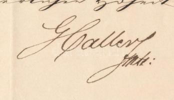 1856 Buda (Ofen), Haller Ferenc (1796-1875) főnemes, horvát bán, tábornok, Erdély utolsó kancellárja...