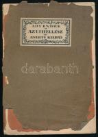 Ady Endre: Az uj Hellász. Bp., 1920., Amicus,(Hornyánszky Viktor-ny.), 110 p. Első kiadás. Kiadói papírkötés, sérült,nagyrészt hiányos borítóval. Számozott (727./1400) példány. Ritka!