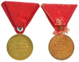 1898. "Jubileumi Emlékérem a Fegyveres Erő Számára / Signum memoriae (AVSTR)" bronz kitünt...