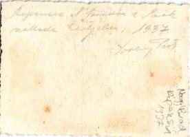 1937 FC RIPENSIA Temesvár labdarúgói Nagyváradon a Park szálloda kertjében, focisták / Romanian foot...