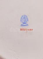 Herendi Viktória mintás ékszertartó tálka. Kézzel festett, jelzett, hibátlan, d: 10 cm