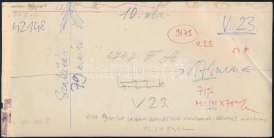 cca 1910-1920 Lauban-Königszelt vasútvonal, Siemens mozdony, sajtófotó, feliratozva, felületén törés...