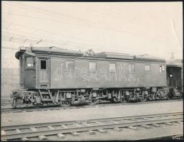 cca 1920 NYHN &amp; H (New York, New Haven and Hartford Railroad) vagon, sajtófotó, felületén törésnyom, 15,5×20 cm