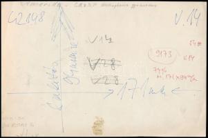 cca 1920 C.M. & St. P. Westinghouse amerikai mozdony, sajtófotó, 15,5×24 cm