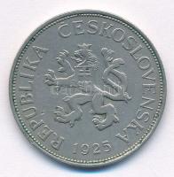 Csehszlovákia 1925. 5K Cu-Ni T:XF kis ph Czechoslovakia 1925. 5 Korun Cu-Ni C:XF small edge error Kr...