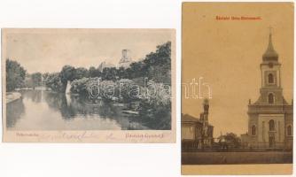 29 db régi magyar város képeslap / 29 pre-1945 Hungarian town-view postcards