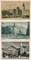 Nagyvárad, Oradea; - 13 db régi város képeslap a 40-es évekből / 13 pre-1945 town-view postcards from the 40's