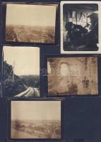 1915 Győr, Cuha völgy, Csesznek 18 képből álló fotósorozat 12x8 cm / Vintage photos