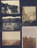 1915 Győr, Cuha völgy, Csesznek 18 képből álló fotósorozat 12x8 cm / Vintage photos