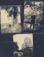 1915 Győr, Cuha völgy, Csesznek 18 képből álló fotósorozat 12x8 cm / Vintage photos