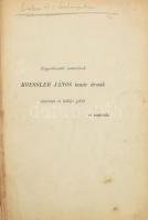 Zenei kolligátum, 2 mű: Siklós Albert: Összhangzattan. (Bp., 1907), [Rozsnyai Károly], VI+(2)+131+(9) p. Hozzákötve: Weiner Leó: A zenei formák vázlatos ismertetése. Bp., 1911, Rozsnyai Károly, 48 p. Aranyozott gerincű, könyvkötői egészvászon-kötésben, az első mű hiányzó címlappal, nagyrészt jó állapotban, néhány kissé sérült, foltos lappal.